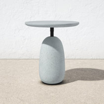 Modern outdoor end table hot sale